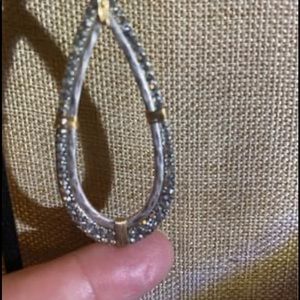 Gold and Silver Colored Earrings